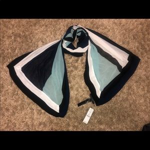 WHBM color block scarf. BRAND NEW